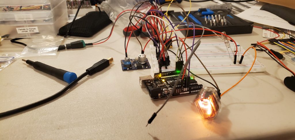 Initially I planned to use an Arduino Uno as the microcontroller for my clock. However, the relatively small amount of memory and lack of wifi capabilities led me to rule out using the Arduino Uno. I opted to use the ESP32 instead.